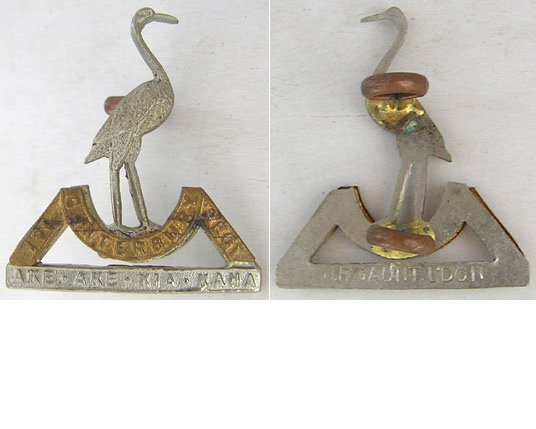 B06/008a. 1st (CANTERBURY) REGIMENT right collar, bi-metal
