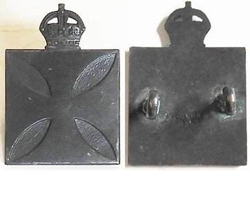 B08/095. N.Z. CHAPLAIN’S DEPARTMENT, solid collar badge