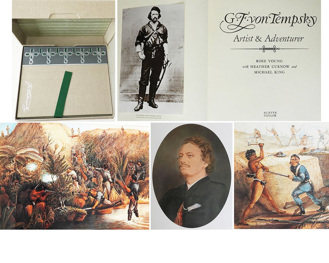 BK1004. MAGNIFICENT BOOK ON MAJOR GUSTAV VON TEMPSKY