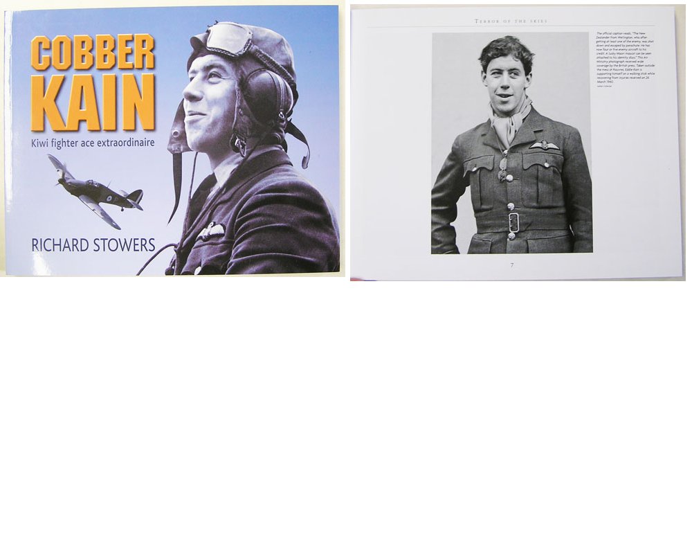 BK1025. COBBER CAIN Kiwi fighter ace extraordinary
