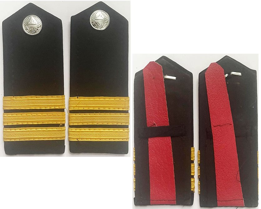 CAM246. P.R. OF KAMPUCHEA NAVY CHIEF PETTY OFFICER SHLDR. STRAPS