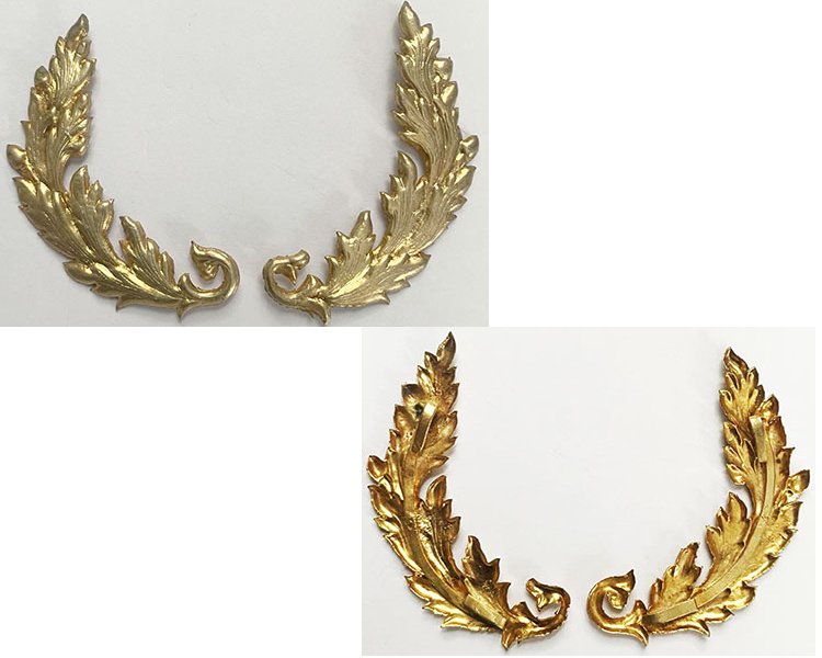 CAM248. P.R. OF KAMPUCHEA POLICE GENERAL’S COLLAR INSIGNIA