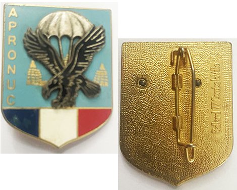 CAM511. FRENCH 3eme MANDAT a l’APRONUC (UNTAC) pocket badge