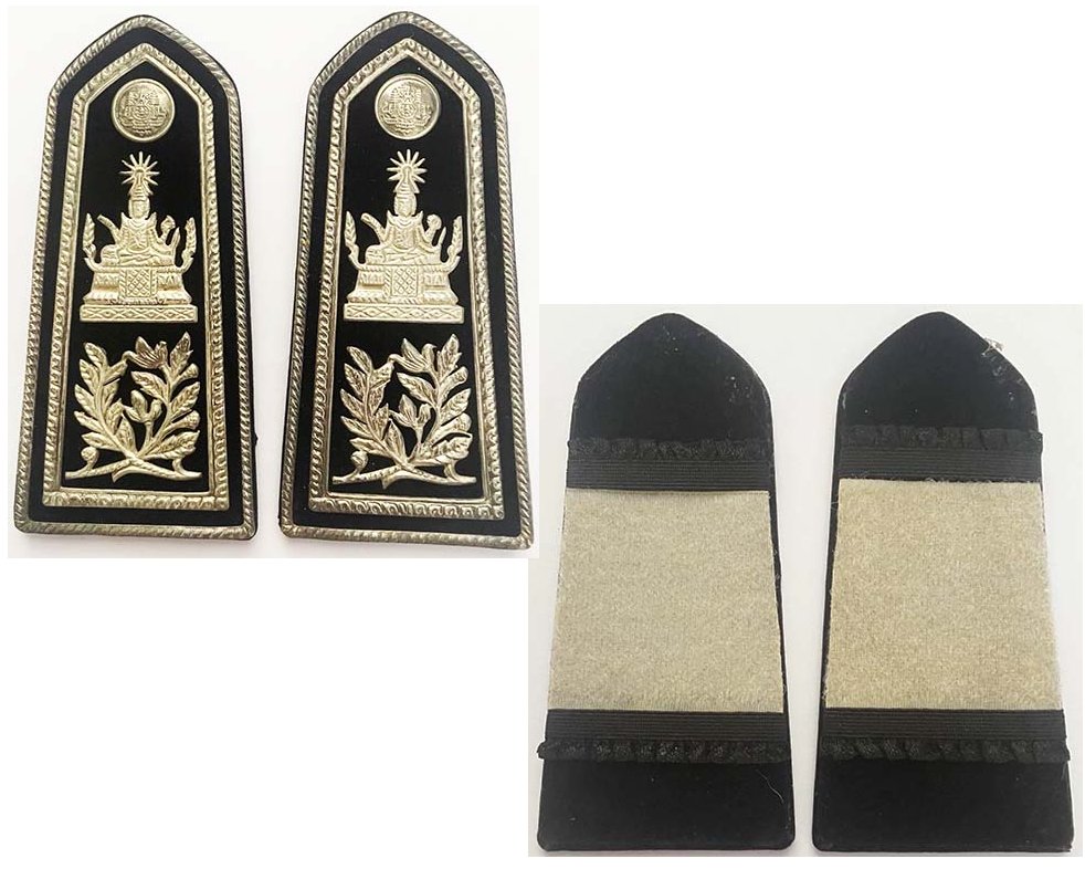 CAM752. PAIR OF CAMBODIA CONSULAR OFFICIALS SHOULDER STRAPS #1