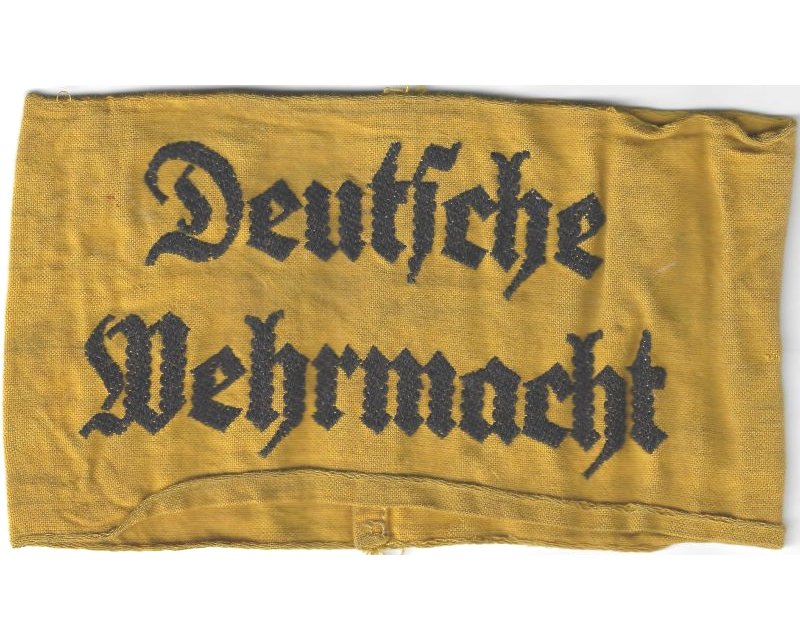 GC2262. GERMAN DEUTSCHE WEHRMACHT ARM BAND