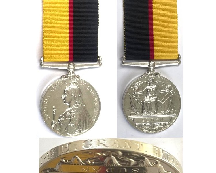 CM0042. QUEEN’S SUDAN MEDAL 1896 - 1/Cameron Hldrs.