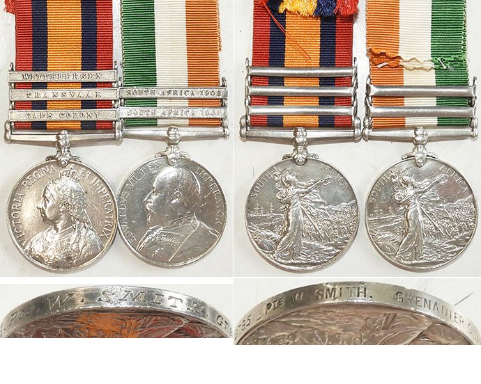 CM0063. QUEENS & KINGS SOUTH AFRICA PAIR - Grenadier Guards