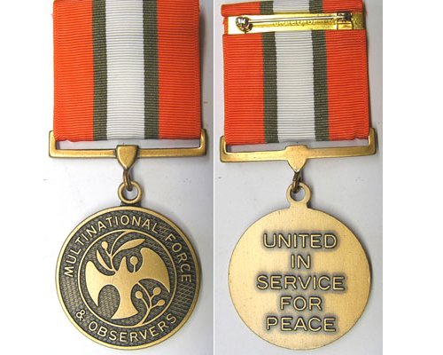 CM0666. MULTINATIONAL FORCE & OBSERVERS MEDAL