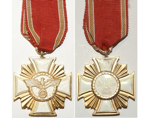 CY014. Copy NSDAP LONG SERVICE CROSS 1st CLASS