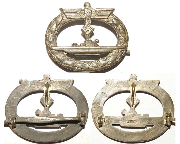 CY050. Copy U-BOAT AWARD, JMME