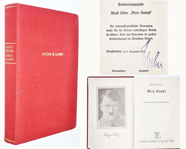 DOC201. BOOK - MEIN KAMPF - German edition 1940