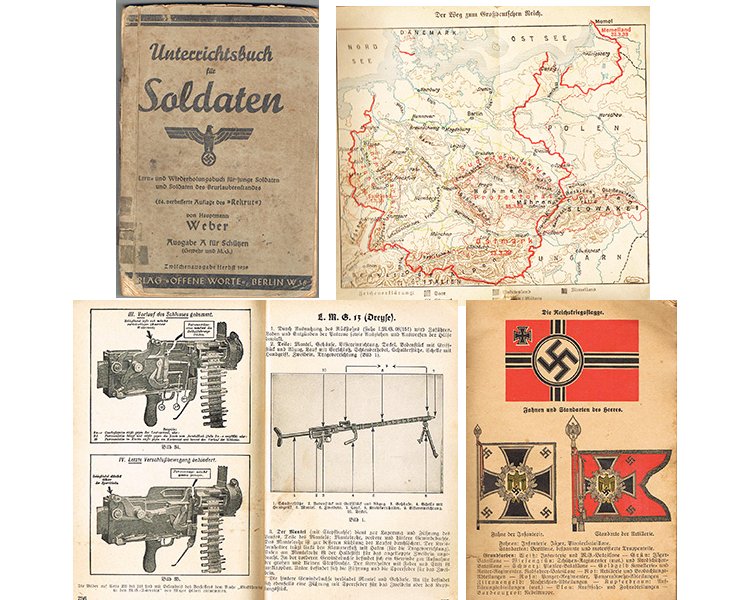 DOC209. UNTERRICHTSBUCH fur SOLDATEN, 1939 soldier handbook