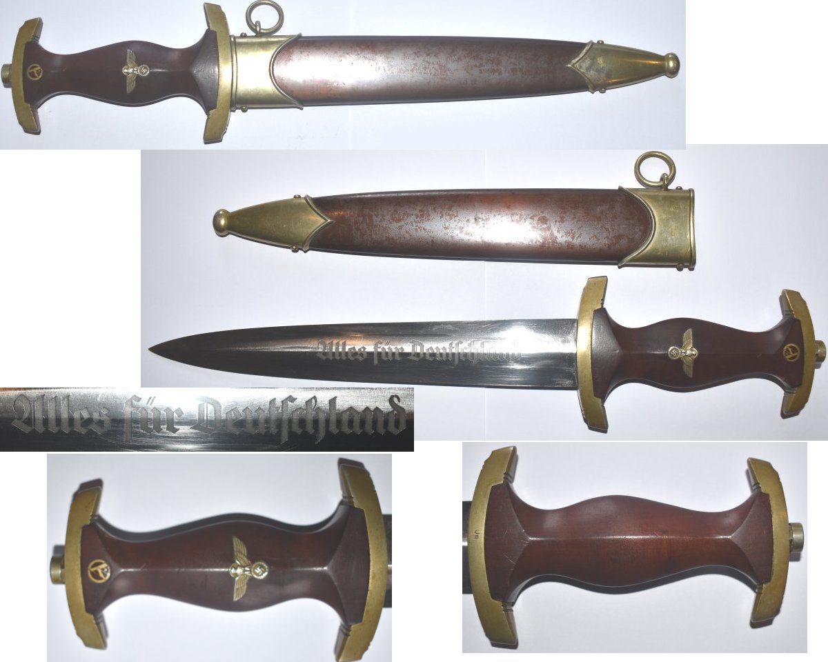 EW1803. GERMAN 1933 MODEL SA DAGGER
