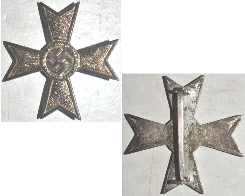 FM0318. WAR MERIT CROSS 1st Class 1939 without swords