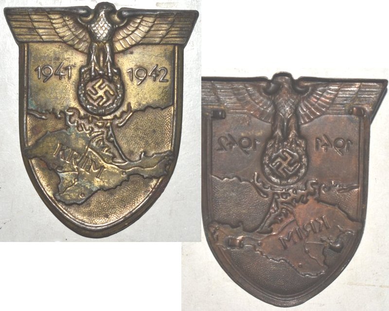 FM0442. KRIM SHIELD 1941-1942 - missing pins