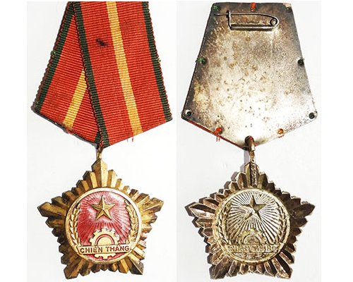 FM1103. NORTH VIETNAM VICTORY ORDER 3rd  Class