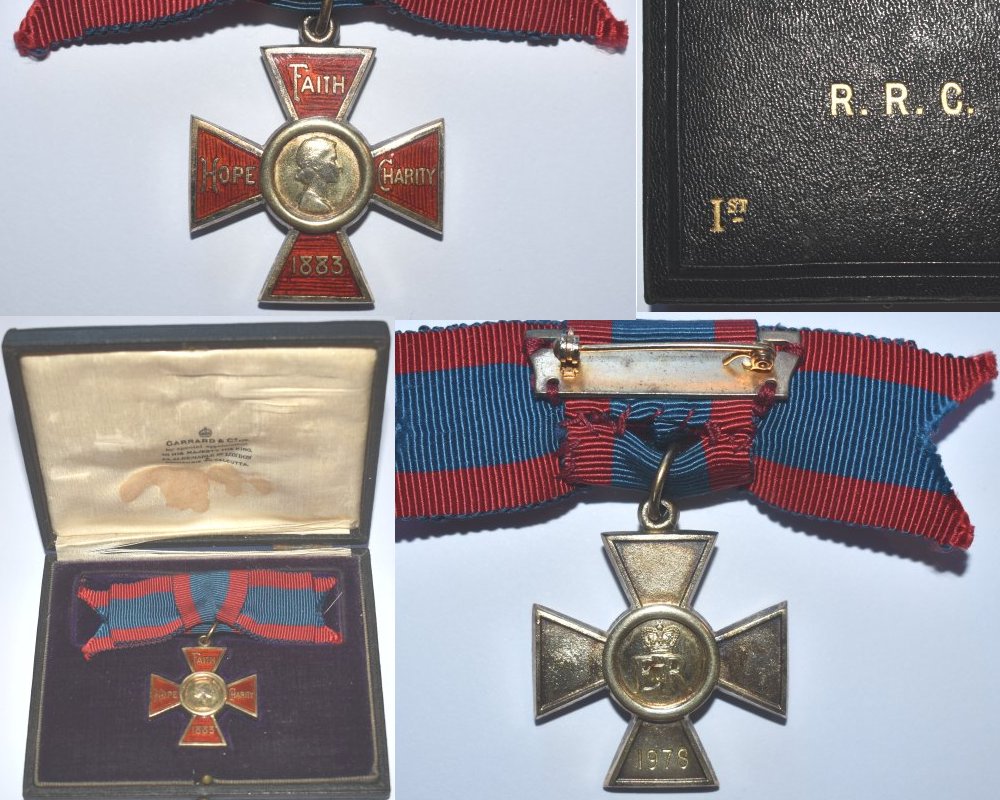 GAL013. ROYAL RED CROSS (R.R.C.)	EIIR reverse dated 1978
