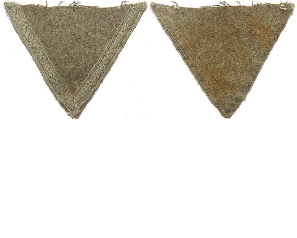 GC1249. WEHRMACHT GEFTEITER SLEEVE STRIPE, field grey wool