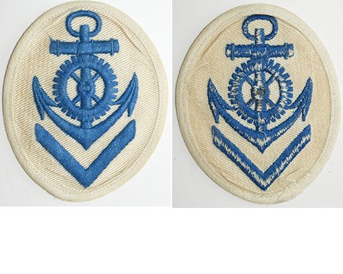 GC1311. KRIEGSMARINE SNR. ENGINE ROOM SPEC. P.O. SLEEVE BADGE