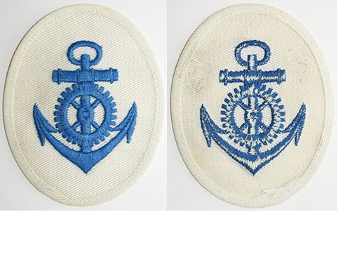 GC1313. KRIEGSMARINE ENGINE ROOM SPECIALIST P.O. SLEEVE BADGE