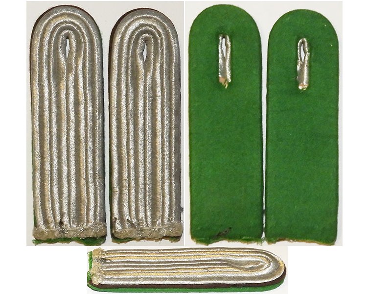 GC1531. PAIR LEUTNANT DER SCHUTZPOLIZEI SHOULDER STRAPS
