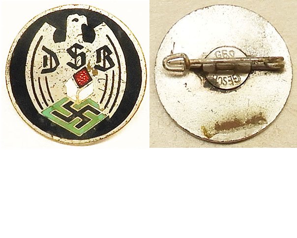 PIN042. DSB HOME OWNERS ASSN. LAPEL BADGE