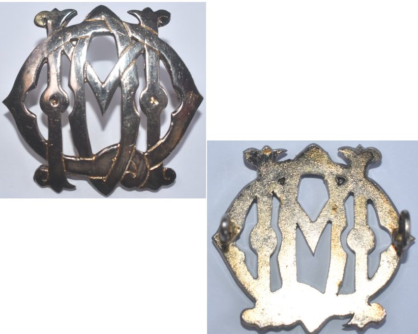 UKB1228. 13th/18th HUSSARS, NCO arm badge