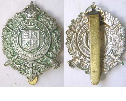UKB1302. 5th BATTALION, LONDON RIFLE BRIGADE, 1908-20