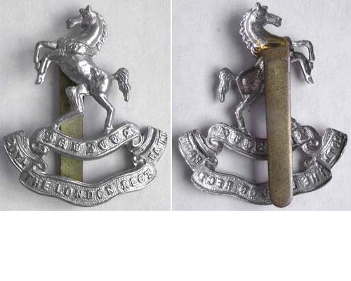UKB1330. 20th BATTALION (BLACKHEATH & WOOLWICH) LONDON REGT.